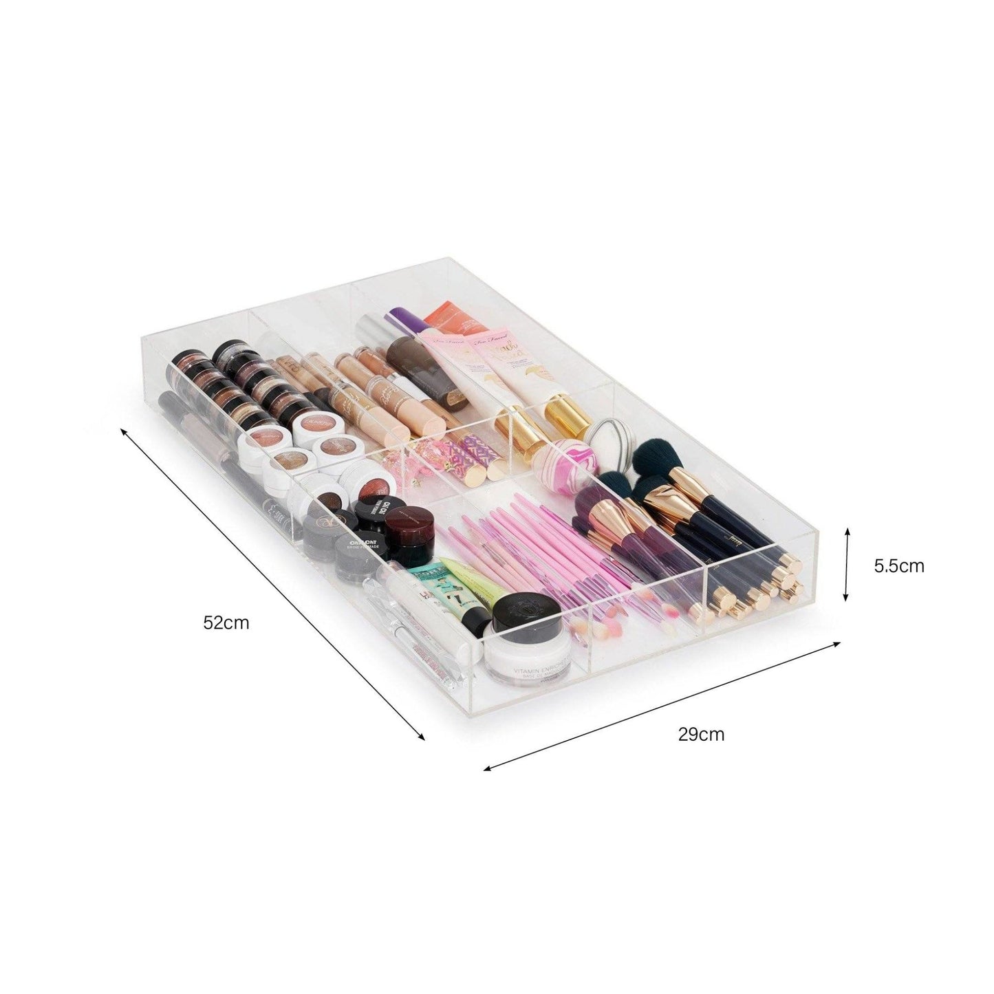 ALEX 5 Drawer - 6 Display Tray Organisers LUVO STORE