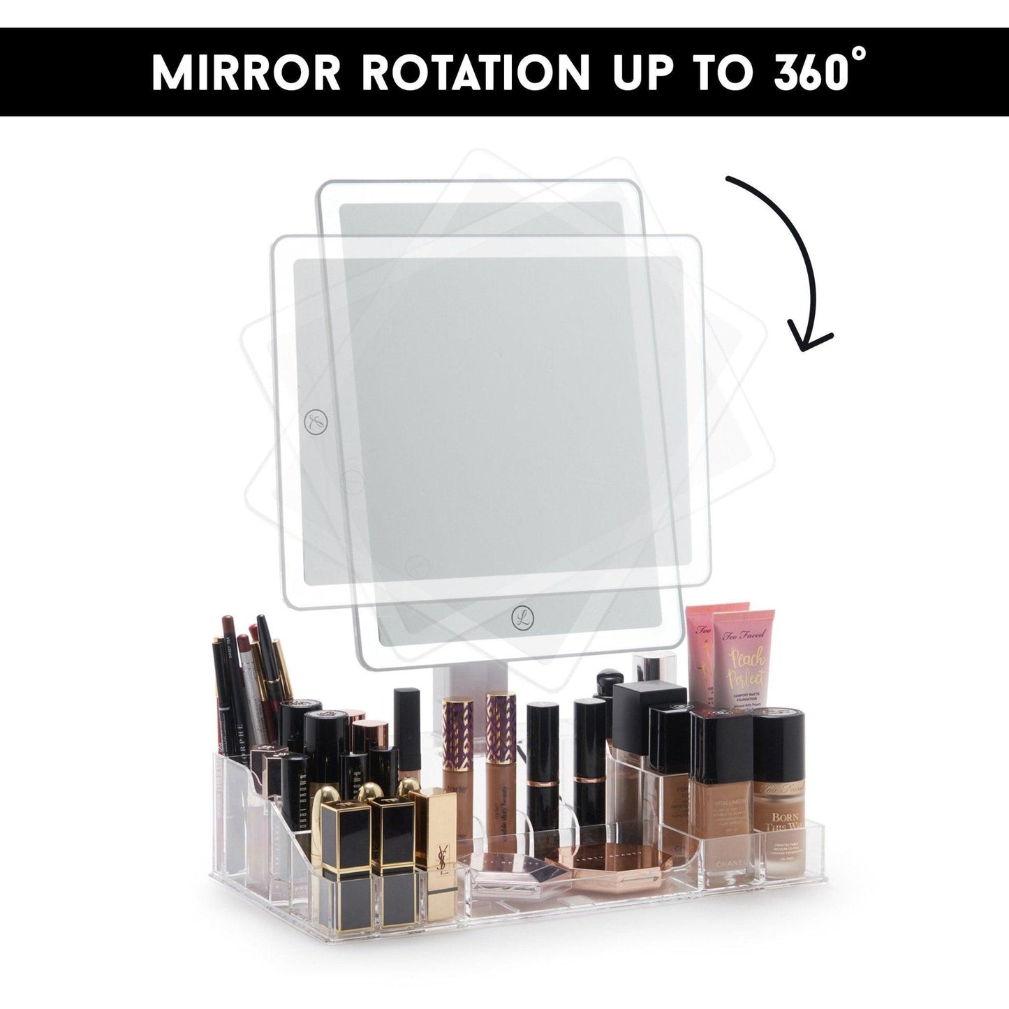 Allure Edge Mirror - Luvo Store -  Vanity Mirrors
