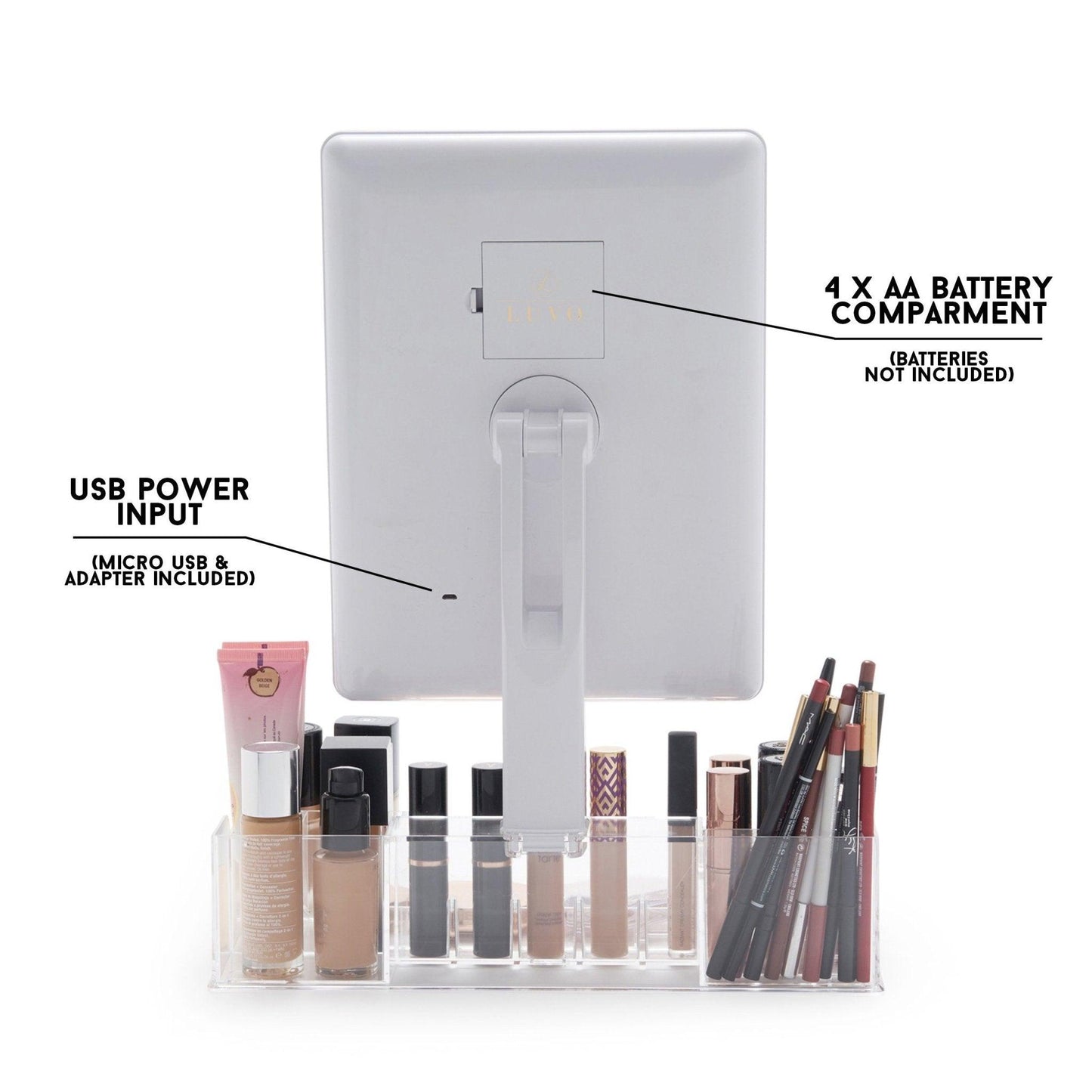 Allure Edge Mirror - Luvo Store -  Vanity Mirrors