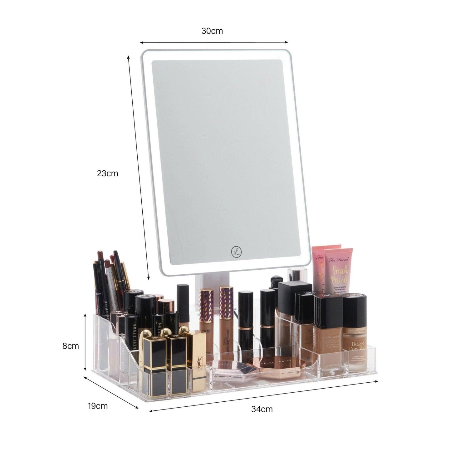 Allure Edge Mirror - Luvo Store -  Vanity Mirrors