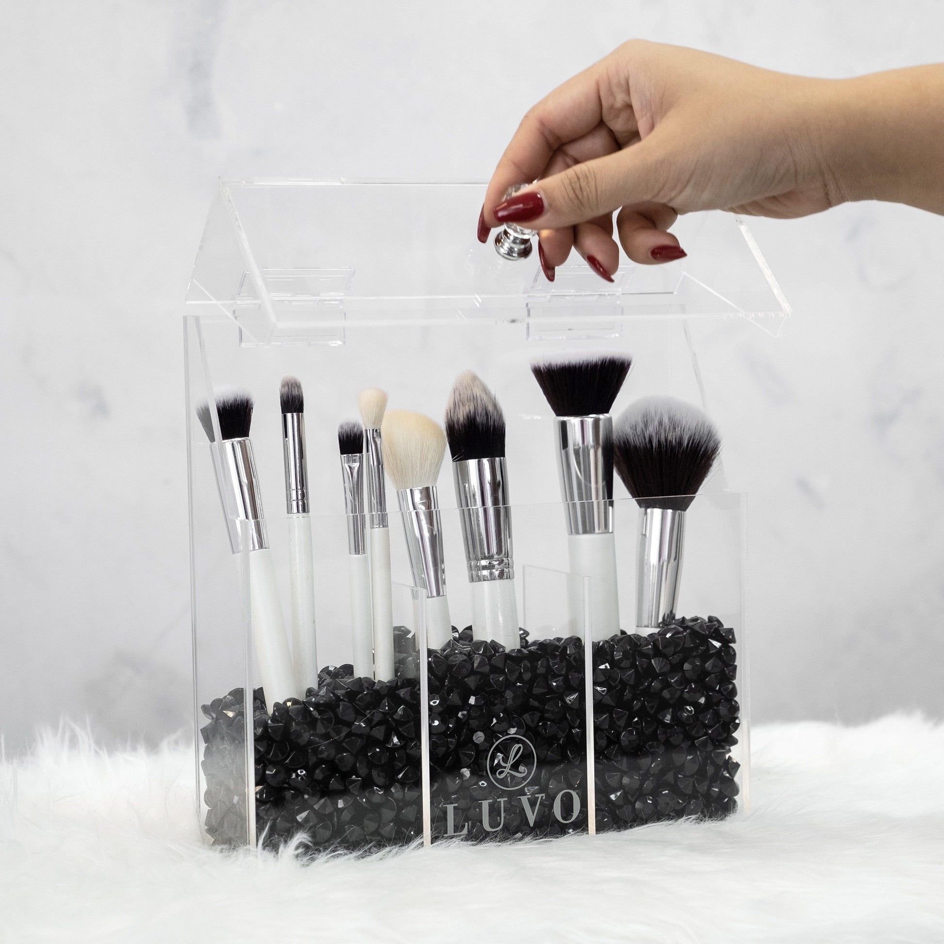 Makeup Brush Holder - Luvo Store -  Organisers