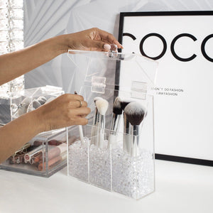 Makeup Brush Holder - Luvo Store -  Organisers